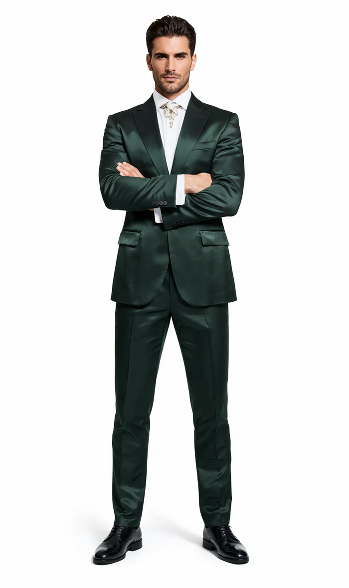Rossi Man LEO RM1611 â€“ Slim Fit 3-Piece Suit for Men | Modern Tailored Formalwear