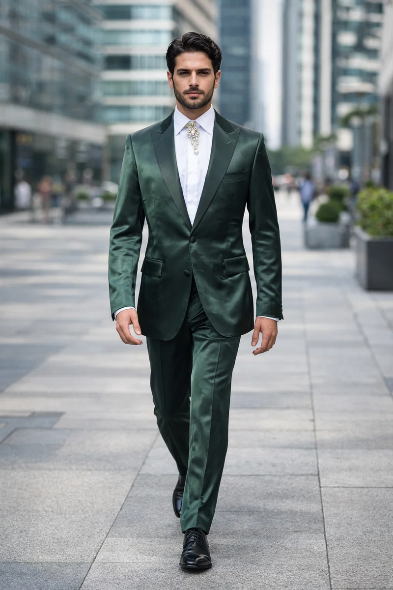 Rossi Man LEO RM1611 â€“ Slim Fit 3-Piece Suit for Men | Modern Tailored Formalwear