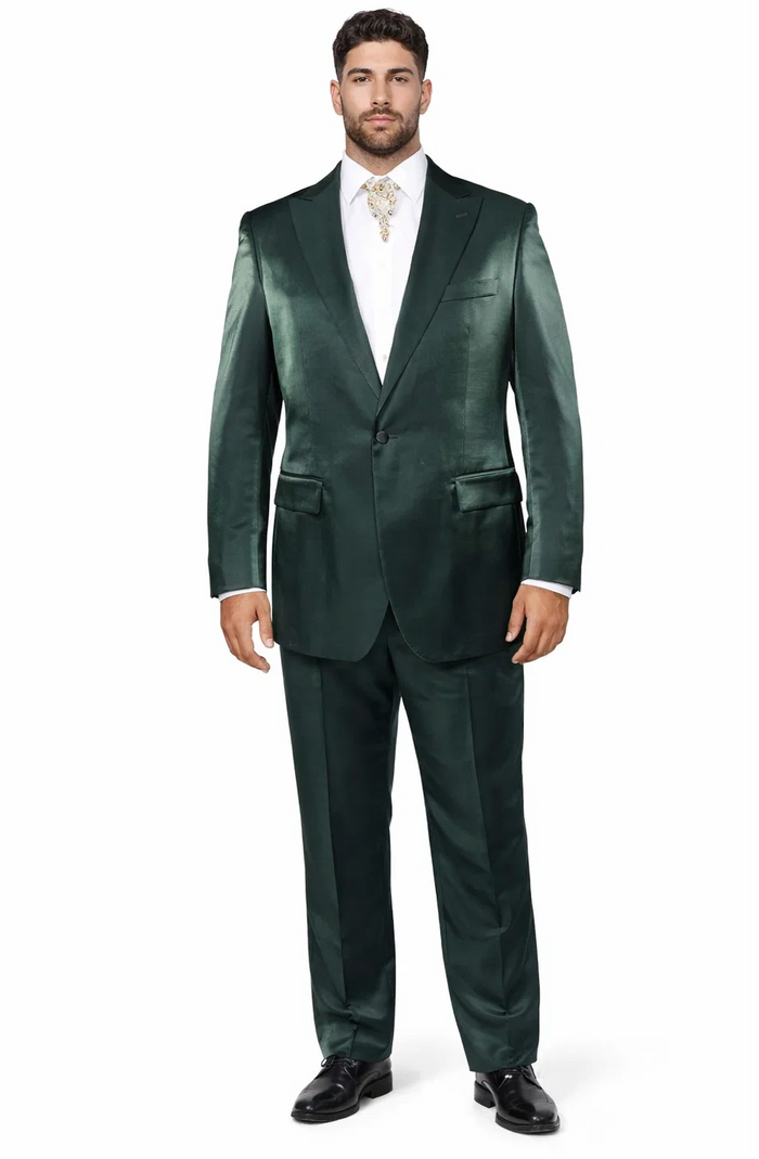 Rossi Man LEO RM1611 â€“ Slim Fit 3-Piece Suit for Men | Modern Tailored Formalwear