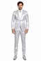 Rossi Man LEO RM1622 â€“ Off-White Slim Fit 3-Piece Designer Suit for Men