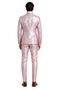 Rossi Man LEO RM1641 â€“ Pink Shimmer Slim Fit 3-Piece Suit for Men