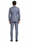 Rossi Man MAX RM1726 Slim Fit 3-Piece Suit â€“ Elegant Grey Pinstripe Formal Suit for Men