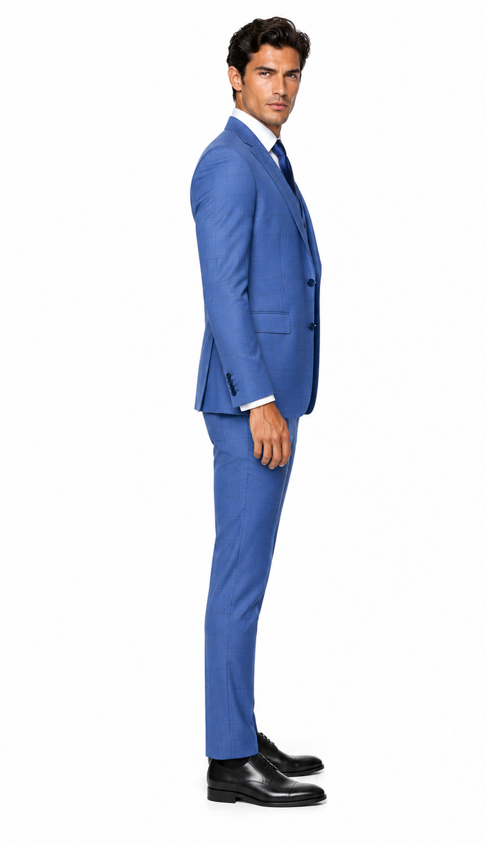 Rossi Man MAX RM1785 Slim Fit 3-Piece Suit â€“ Stylish Formalwear for Men
