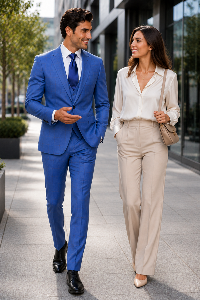 Rossi Man MAX RM1785 Slim Fit 3-Piece Suit â€“ Stylish Formalwear for Men