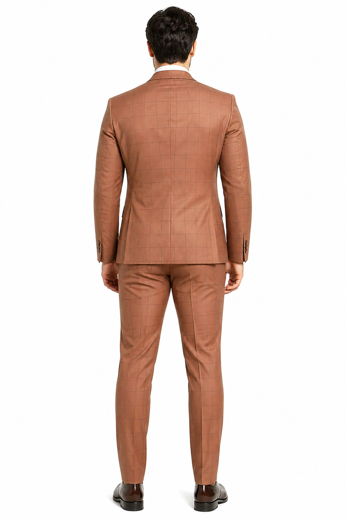 Rossi Man MAX RM1786 Slim Fit 3-Piece Suit â€“ A Modern and Elegant Suit for Men