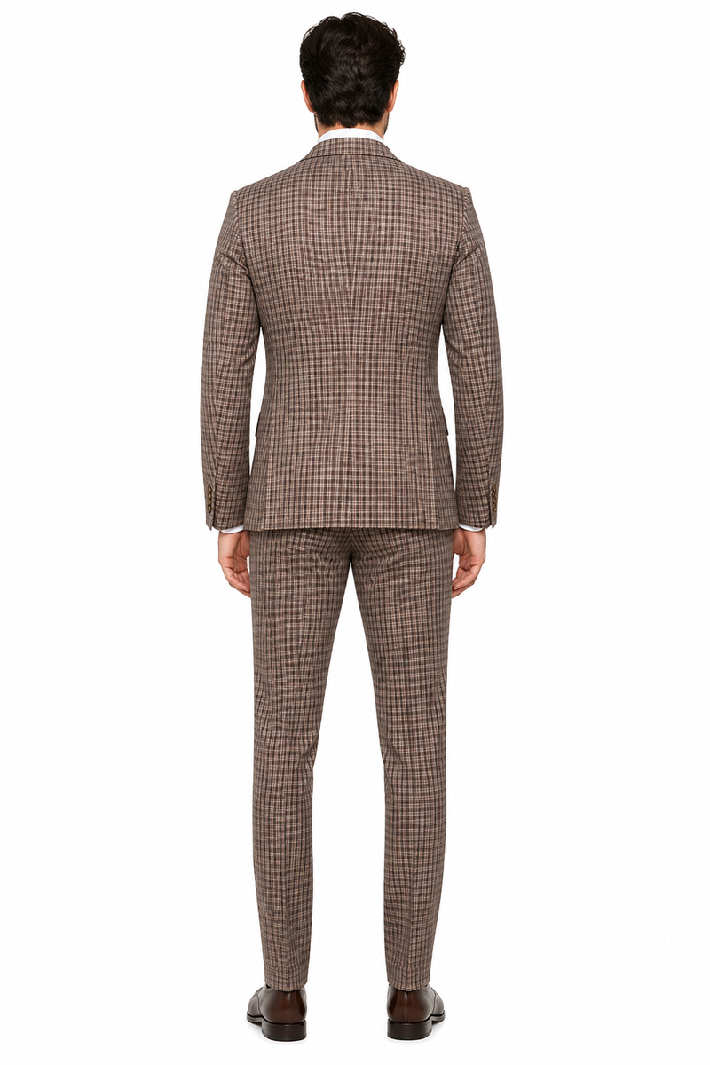 Rossi Man MAX RM1839 Slim Fit 3-Piece Suit â€“ Stylish Formalwear for Men