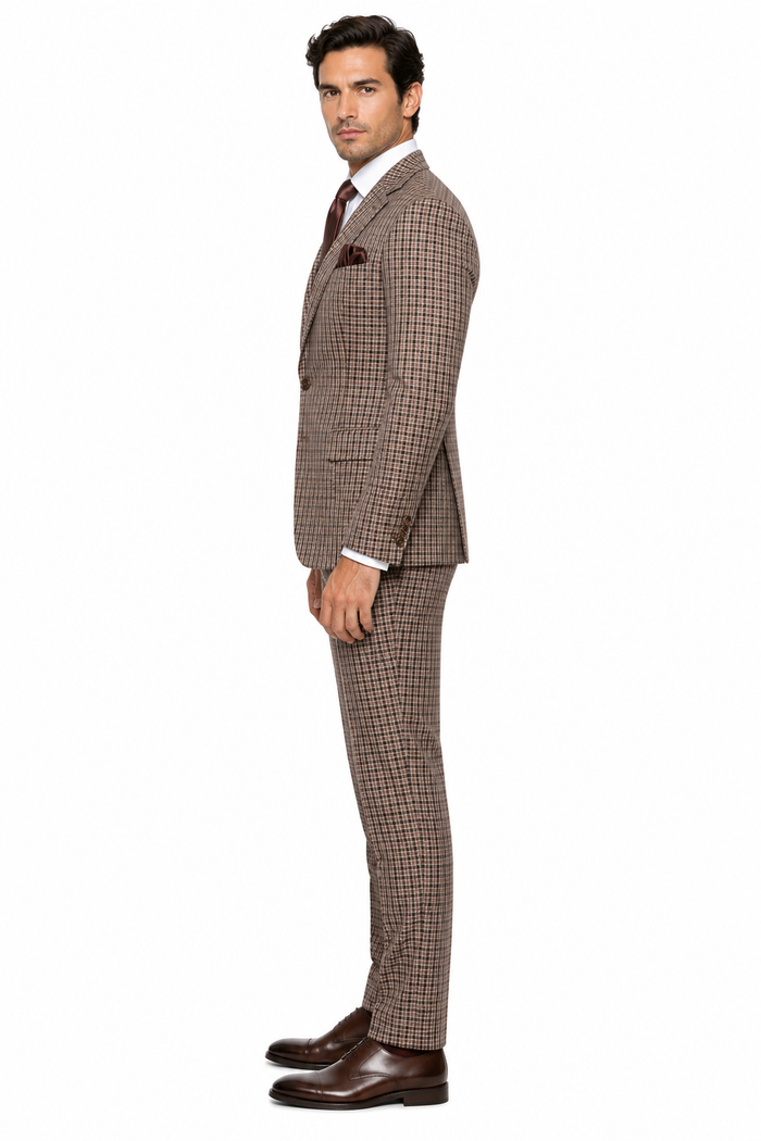 Rossi Man MAX RM1839 Slim Fit 3-Piece Suit â€“ Stylish Formalwear for Men