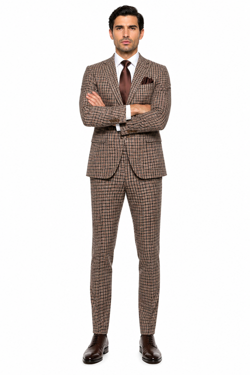 Rossi Man MAX RM1839 Slim Fit 3-Piece Suit â€“ Stylish Formalwear for Men