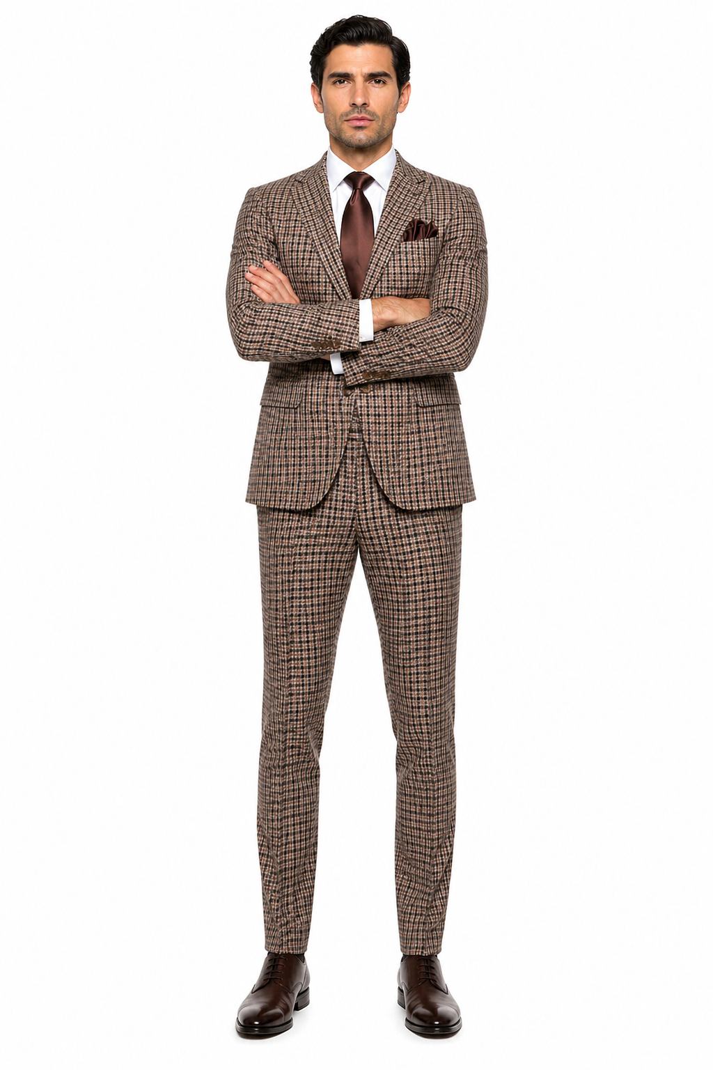 Rossi Man MAX RM1839 Slim Fit 3-Piece Suit â€“ Stylish Formalwear for Men
