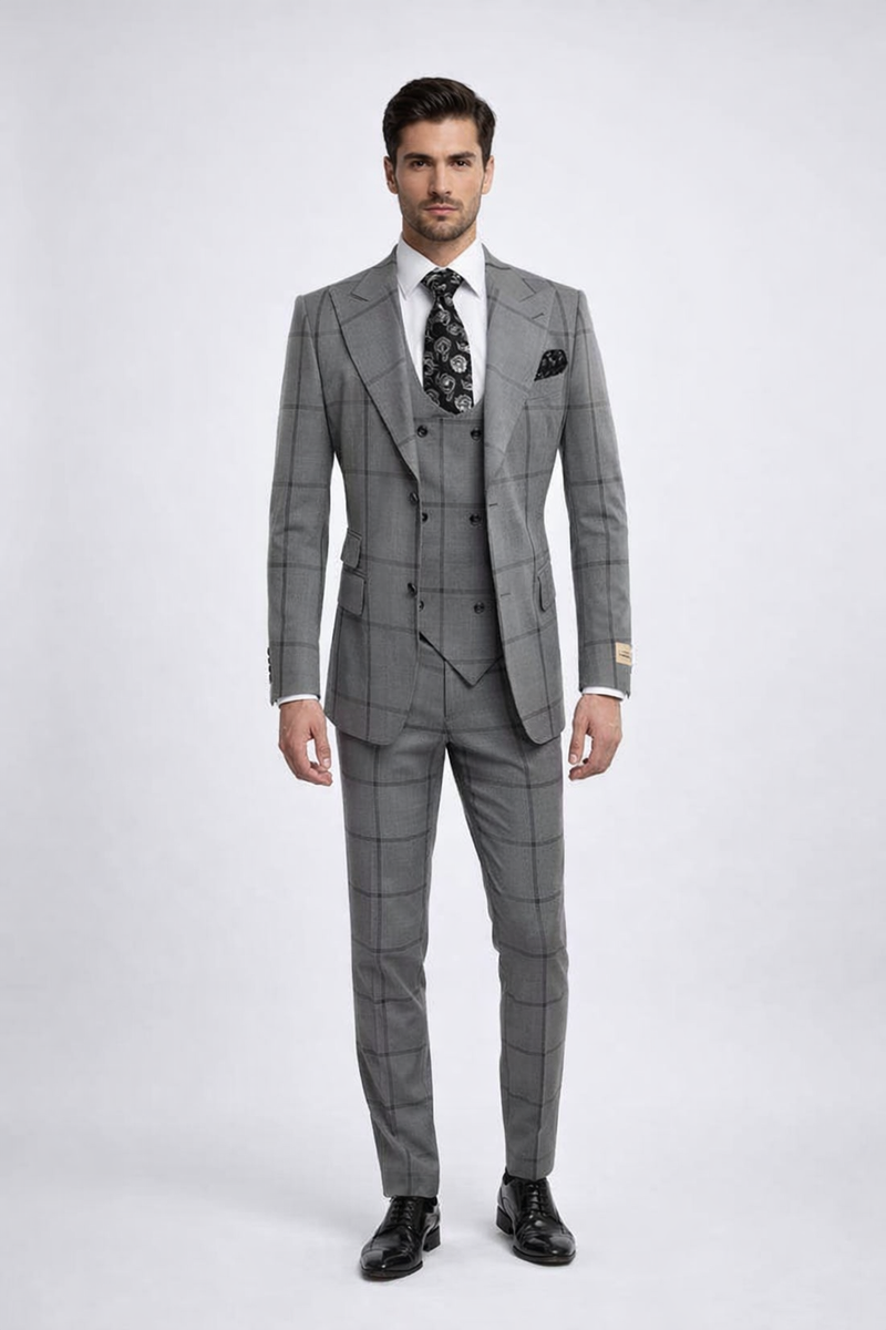 Rossi Man Men's Dress Suit â€“ Classic Rossiman Formalwear for Timeless Style