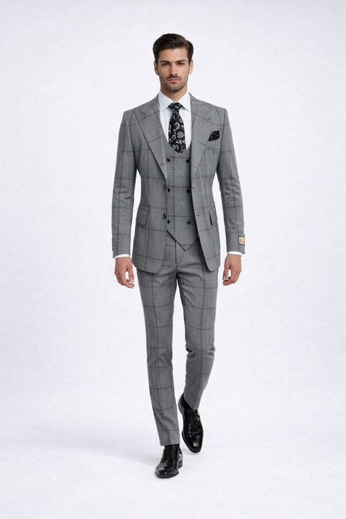 Rossi Man Men's Dress Suit â€“ Classic Rossiman Formalwear for Timeless Style