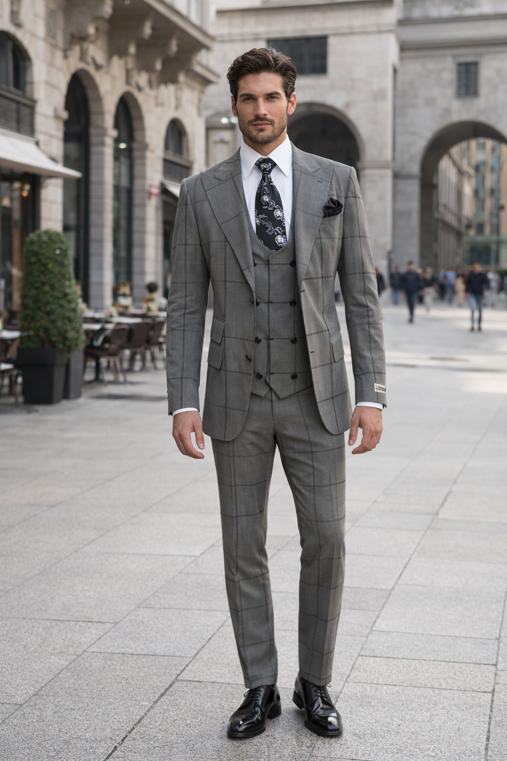 Rossi Man Men's Dress Suit â€“ Classic Rossiman Formalwear for Timeless Style