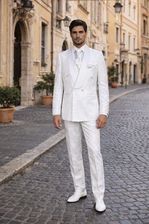 Rossiman Rossi Men's Dress Suit â€“ Classic Tailored Formalwear