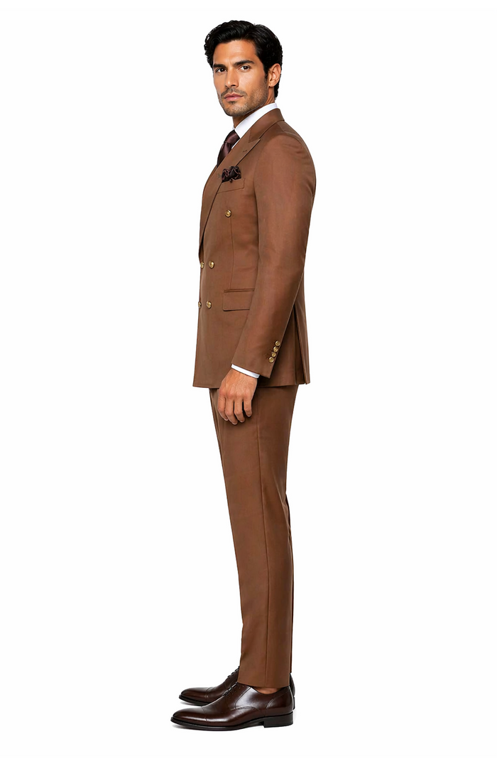 Rossi Man Milano RM1373 â€“ Men's Slim Fit 3-Piece Suit | Modern Formal