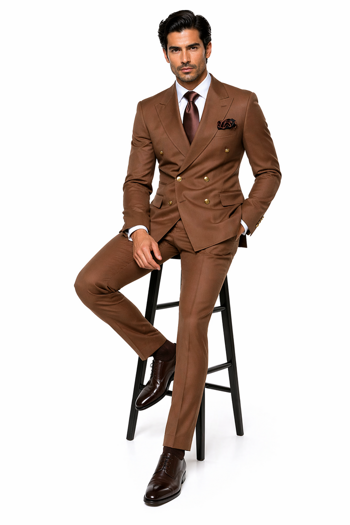 Rossi Man Milano RM1373 â€“ Men's Slim Fit 3-Piece Suit | Modern Formal
