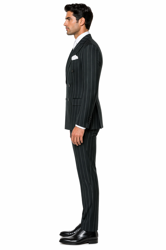 Rossi Man Milano RM1727 â€“ Men's 3-Piece Slim Fit Suit |Formal Wear