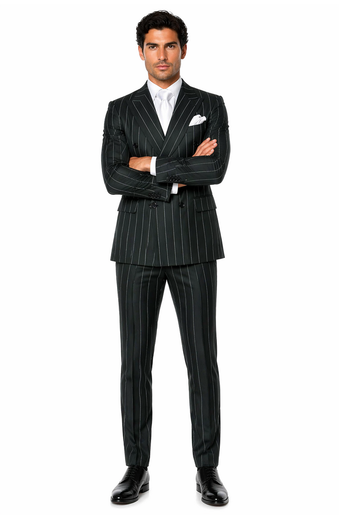 Rossi Man Milano RM1727 â€“ Men's 3-Piece Slim Fit Suit |Formal Wear