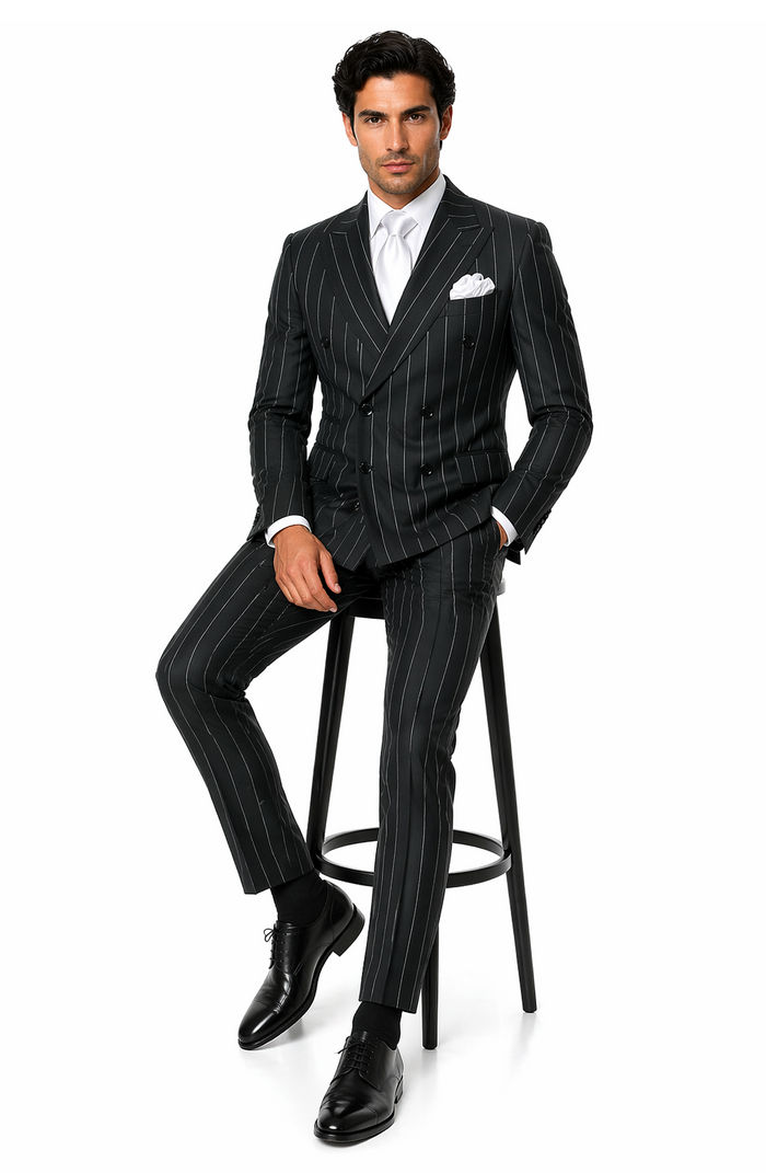 Rossi Man Milano RM1727 â€“ Men's 3-Piece Slim Fit Suit |Formal Wear