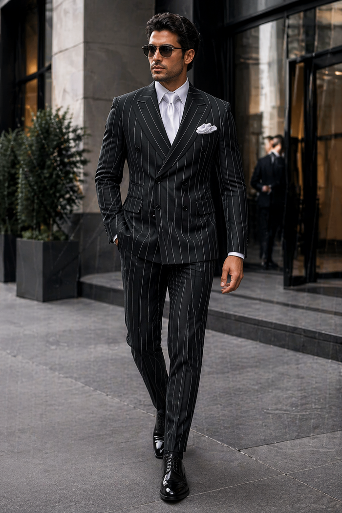 Rossi Man Milano RM1727 â€“ Men's 3-Piece Slim Fit Suit |Formal Wear