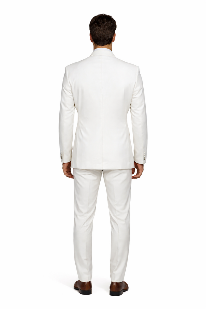 Rossi Man Milano RM1770 â€“ Men's Modern Slim Fit 3-Piece Suit | Formal