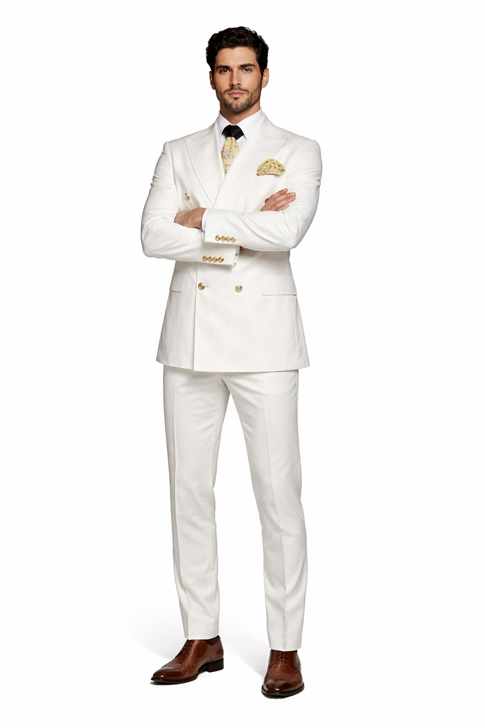 Rossi Man Milano RM1770 â€“ Men's Modern Slim Fit 3-Piece Suit | Formal