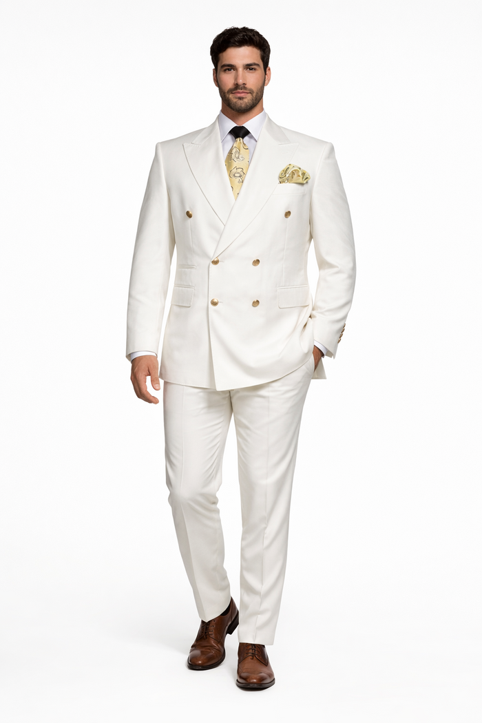 Rossi Man Milano RM1770 â€“ Men's Modern Slim Fit 3-Piece Suit | Formal