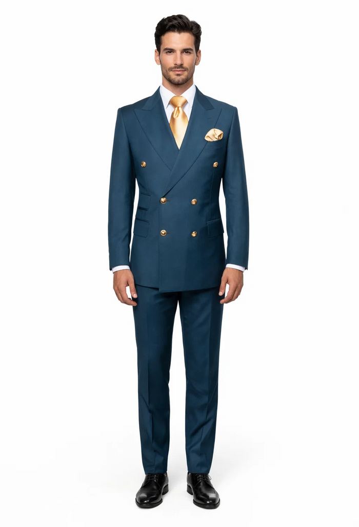 Rossi Man Milano RM1773 â€“ Men's Tailored Slim Fit Suit | Elegant Modern Formalwear