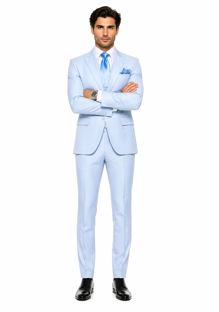 Rossi Man Paul RM1395 â€“ Men's Classic Tailored Suit | Formalwear for Men