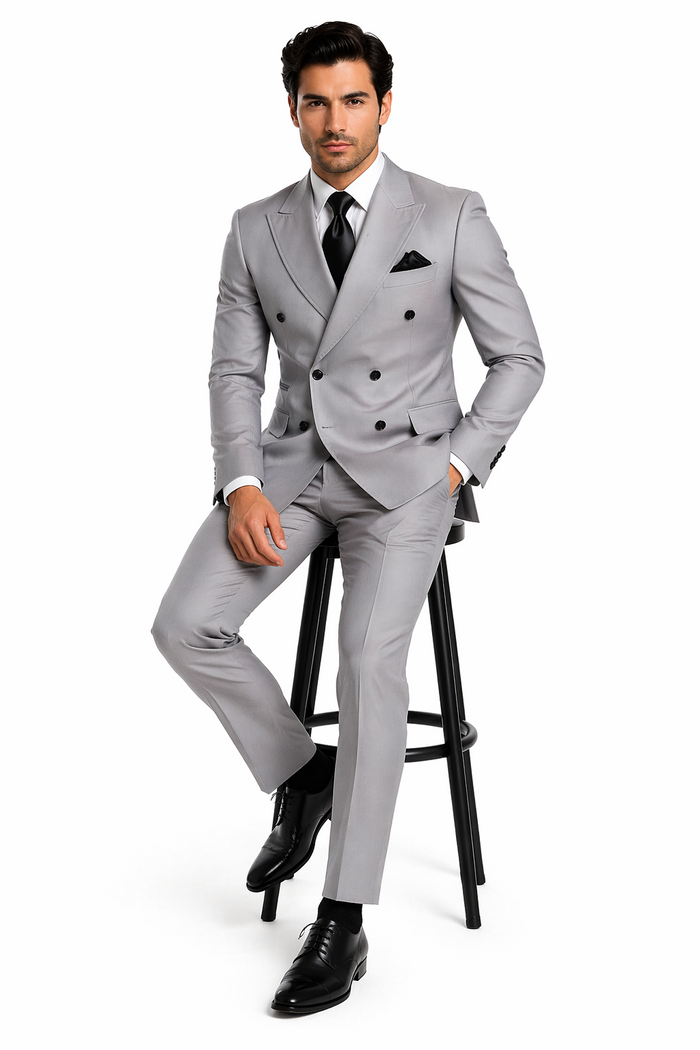 Rossi Man RM1178 â€“ Milano Collection Slim Fit Suit for Men | Elegant Formal Wear