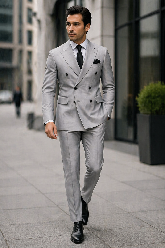 Rossi Man RM1178 â€“ Milano Collection Slim Fit Suit for Men | Elegant Formal Wear