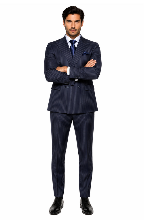 Rossi Man RM1223 â€“ Milano Series Modern Slim Fit Suit for Men | Stylish Formal Wear
