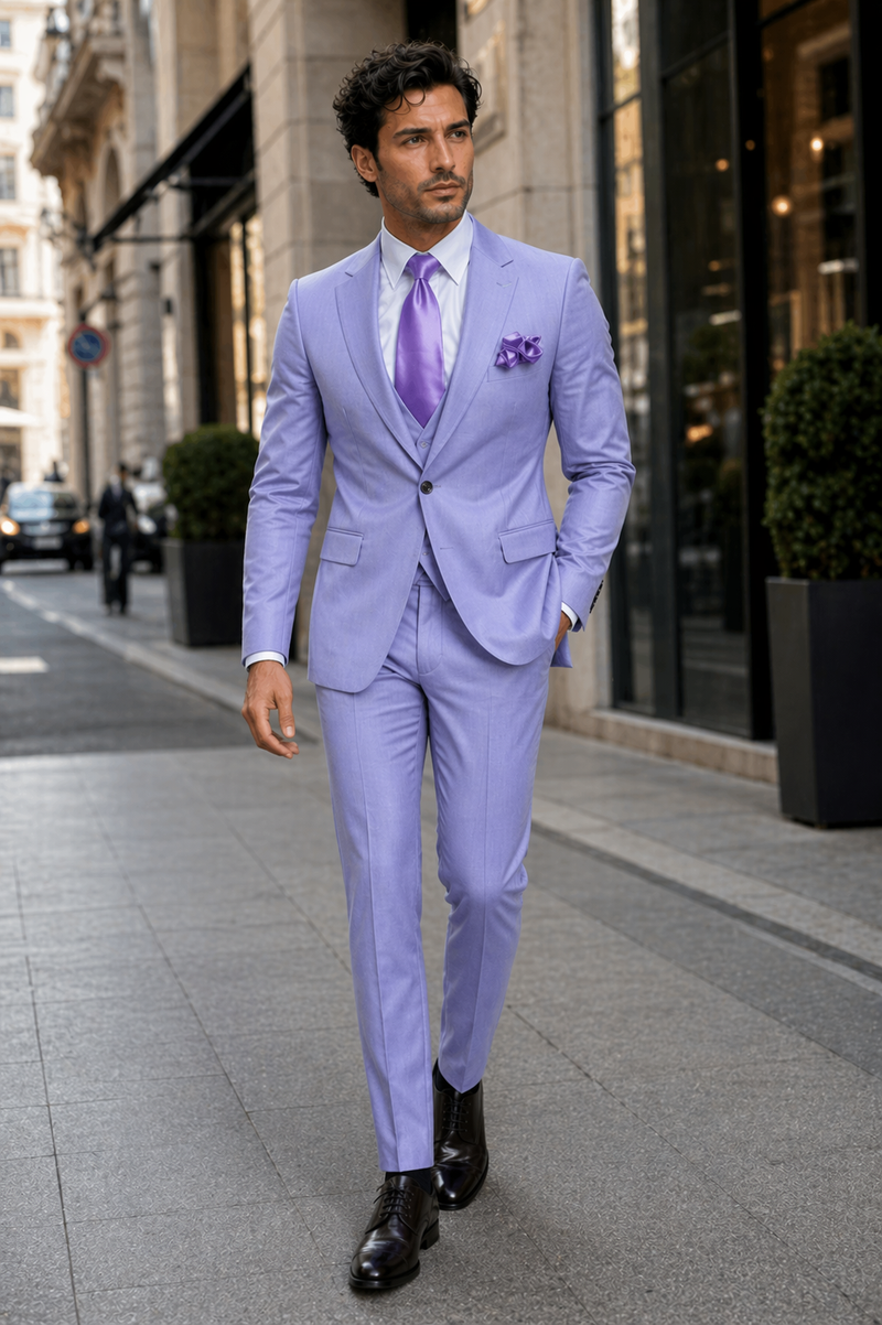 Rossi Man RM1396 â€“ Paul Collection Elegant Formal Suit for Men |  Tailored Style