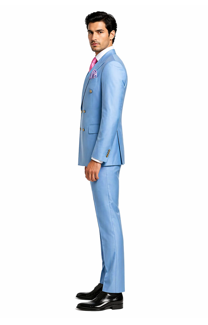 Rossi Man RM1771 â€“ Sophisticated Milano Slim Fit Suit for Men | Premium Formal