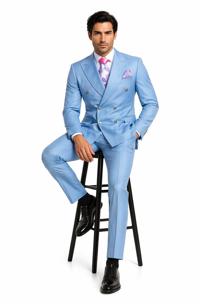 Rossi Man RM1771 â€“ Sophisticated Milano Slim Fit Suit for Men | Premium Formal