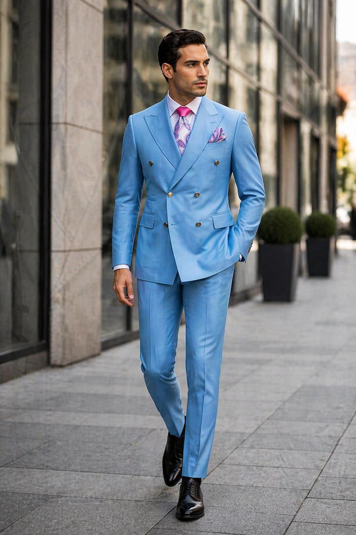 Rossi Man RM1771 â€“ Sophisticated Milano Slim Fit Suit for Men | Premium Formal