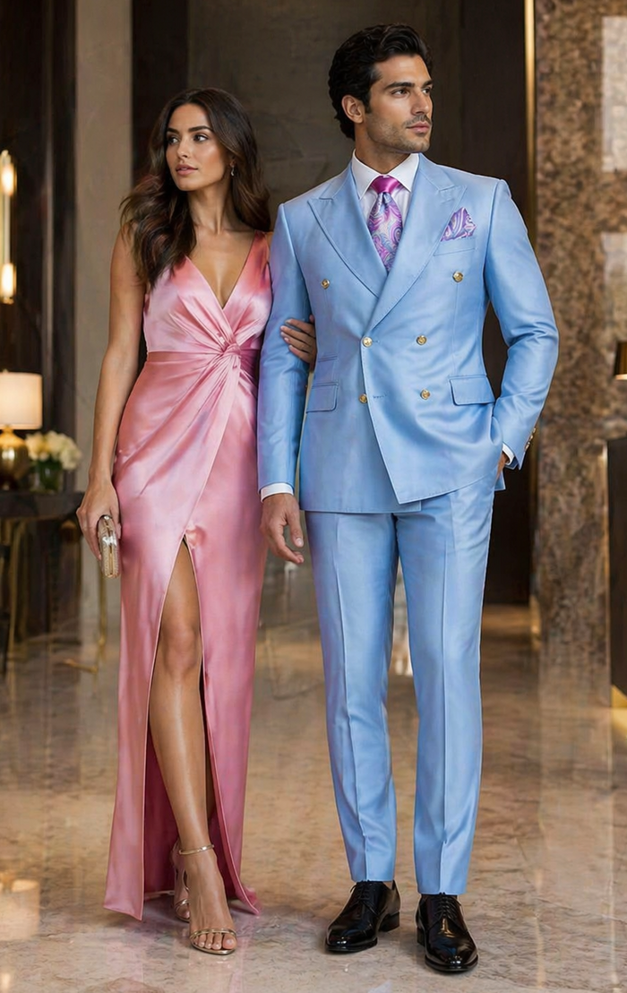 Rossi Man RM1771 â€“ Sophisticated Milano Slim Fit Suit for Men | Premium Formal