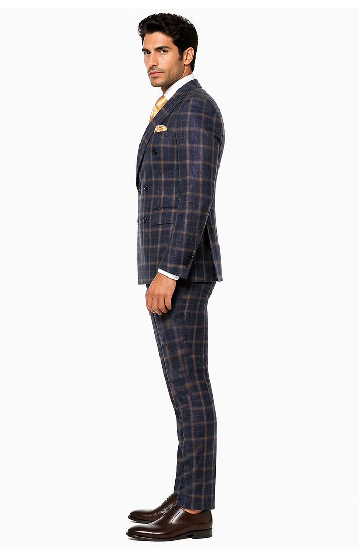 Rossi Man RM1790 â€“ Elegant Slim Fit Milano Suit for Men | Stylish Formal Attire