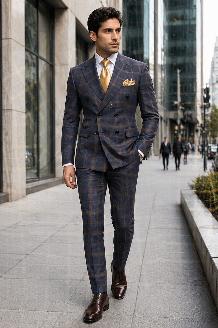 Rossi Man RM1790 â€“ Elegant Slim Fit Milano Suit for Men | Stylish Formal Attire