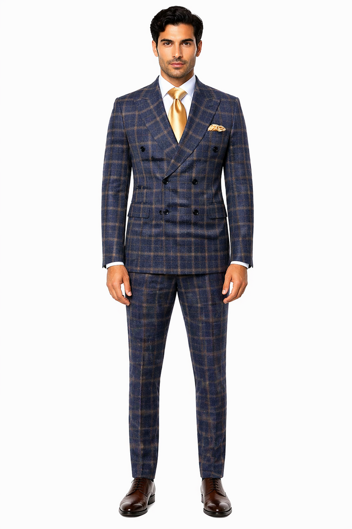 Rossi Man RM1790 â€“ Elegant Slim Fit Milano Suit for Men | Stylish Formal Attire