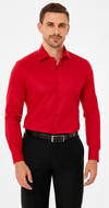 Rossi Man RS1 Red Dress Shirt for Men
