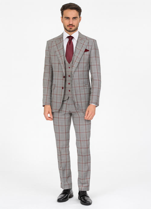 Rossi Man RM1854 Tom Men's Slim Fit Suit for Men
