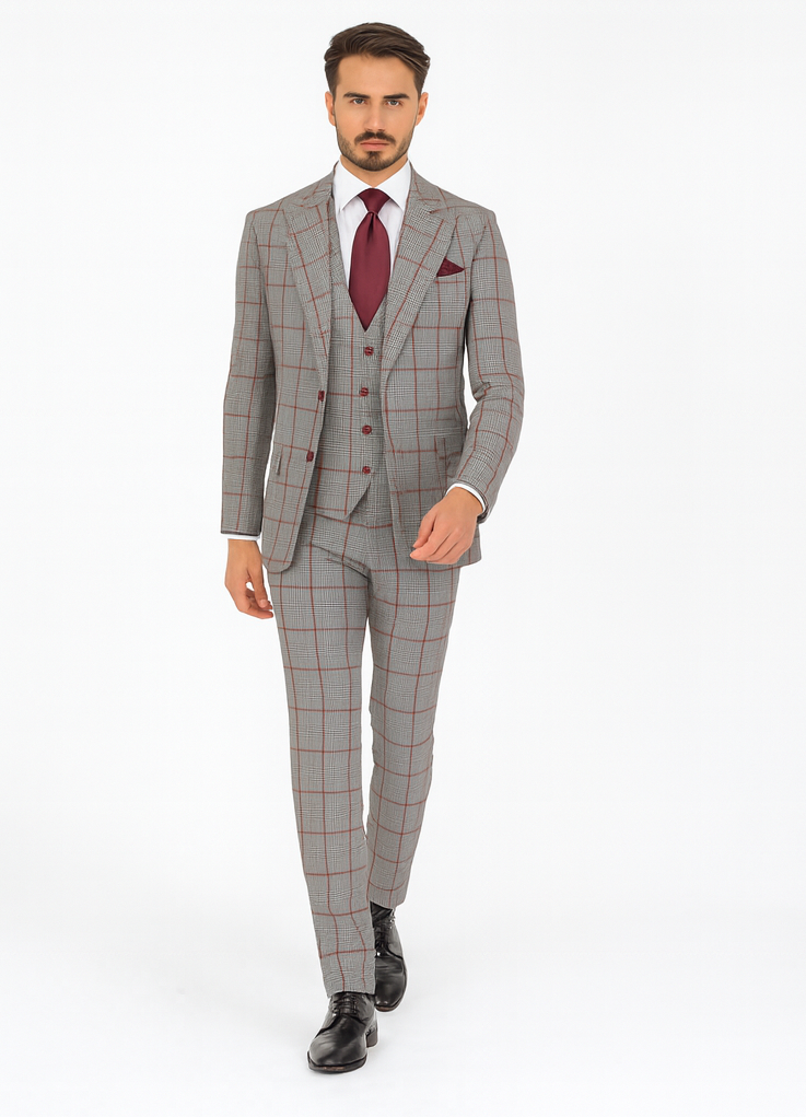 Rossi Man RM1854 Tom Men's Slim Fit Suit for Men