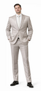 Rossiman Menâ€™s Gray Shiny Sateen Suit â€“ Sleek & Modern Formalwear