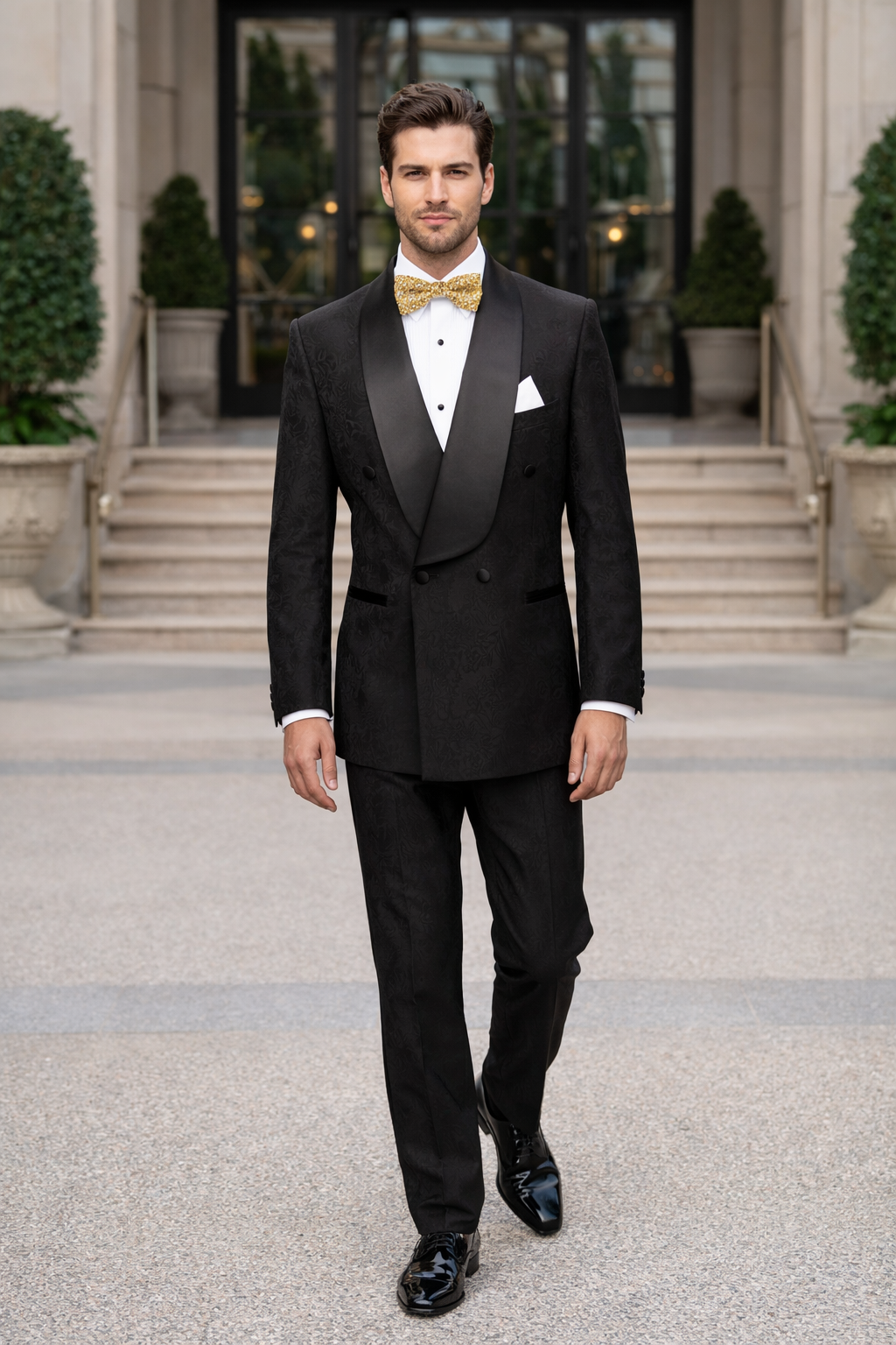 Rossiman Rossi Men's Formal Suit â€“ Stylish Tailored Dress Suit by Rossi Man