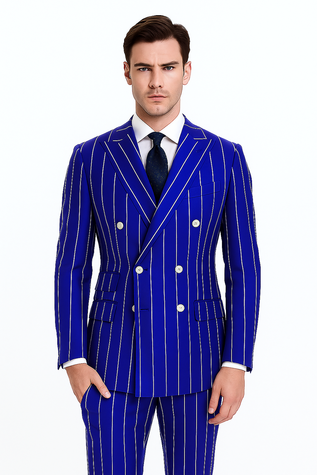 Mafia Outfit - Mobster Outfit - Italian costume - Peak Lapel Suit