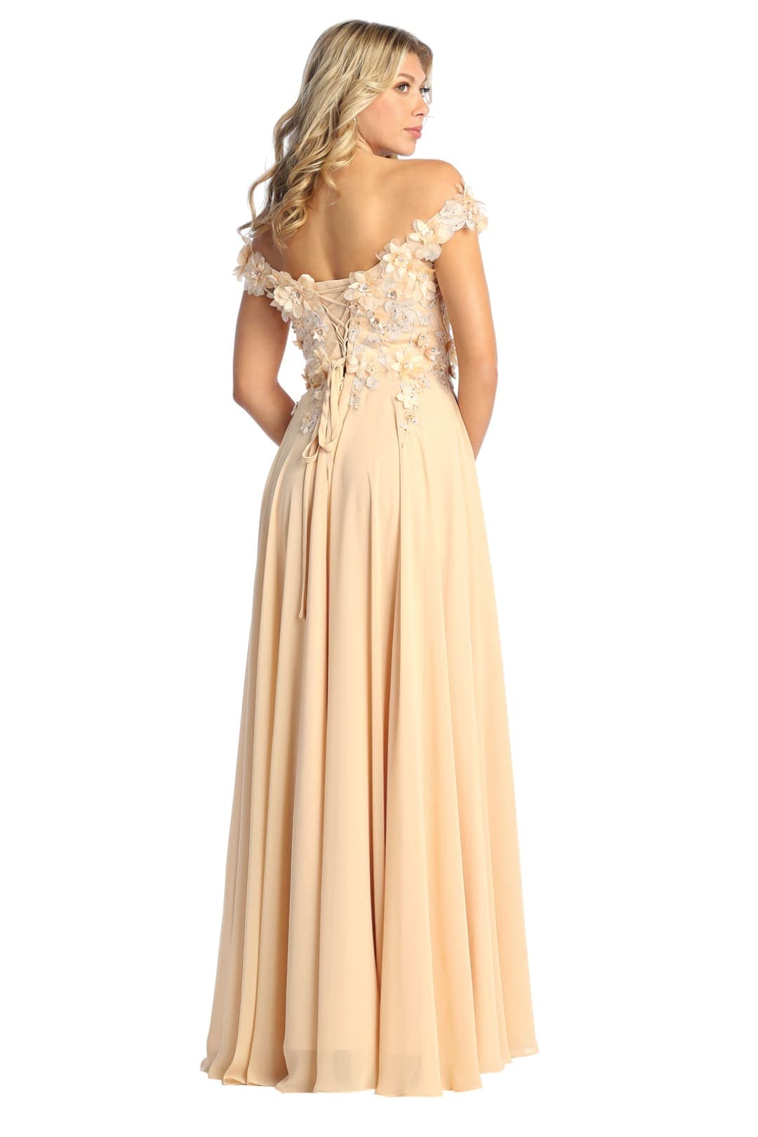 Royal Queen RQ7942 Floral Bridesmaid Dress