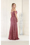 Royal Queen RQ7988 Off The Shoulder Sequin Formal Prom Dress