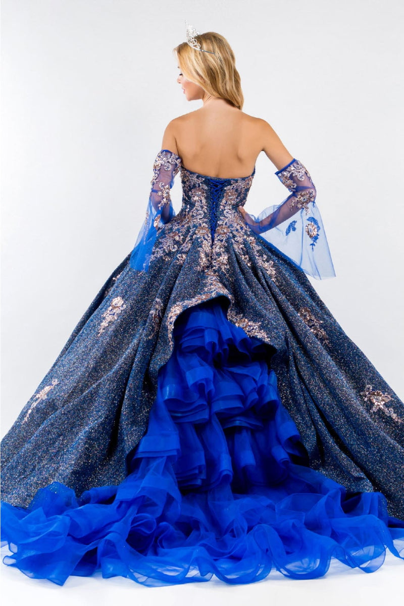 Royal Blue Quinceanera Dress by Elizabeth K GL1912