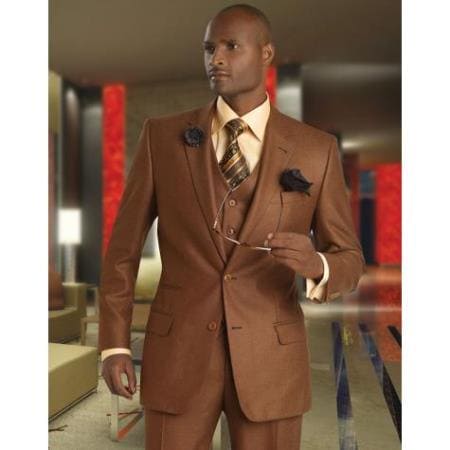 Rust Mens Suit - AlbertoNardoniStore