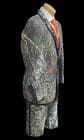 Army Green Tuxedo - Camouflage Patterned - Two Toned Camo Tuxedo